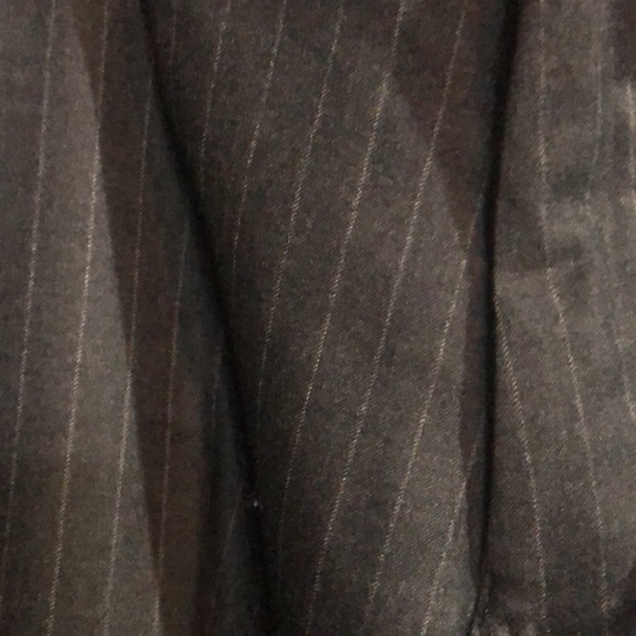 Haight and Ashbury grey striped wool suit.  Jacket size 40 and pants size 30” - Picture 3 of 10